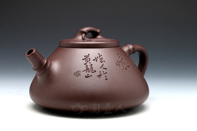 清影石瓢紫砂壺 茶道與美妝的跨界藝術(shù)